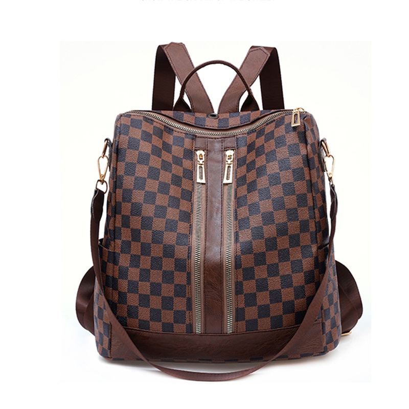 Ba Lô Thời Trang Hàn Quốc Sức Chứa Lớn Kiểu Dáng Đơn Giản Cho Nữ