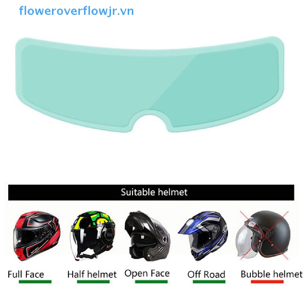 Phim Dán Bảo Vệ Mũ Bảo Hiểm Chống Sương Mù Thông Dụng Cho Xe Máy