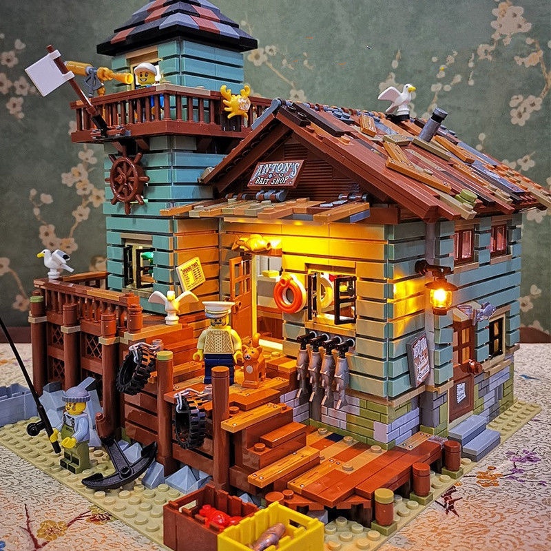 Bộ Đồ Chơi Lắp Ráp Mô Hình Nhà Villa Giáo Dục Cho Bé Trai