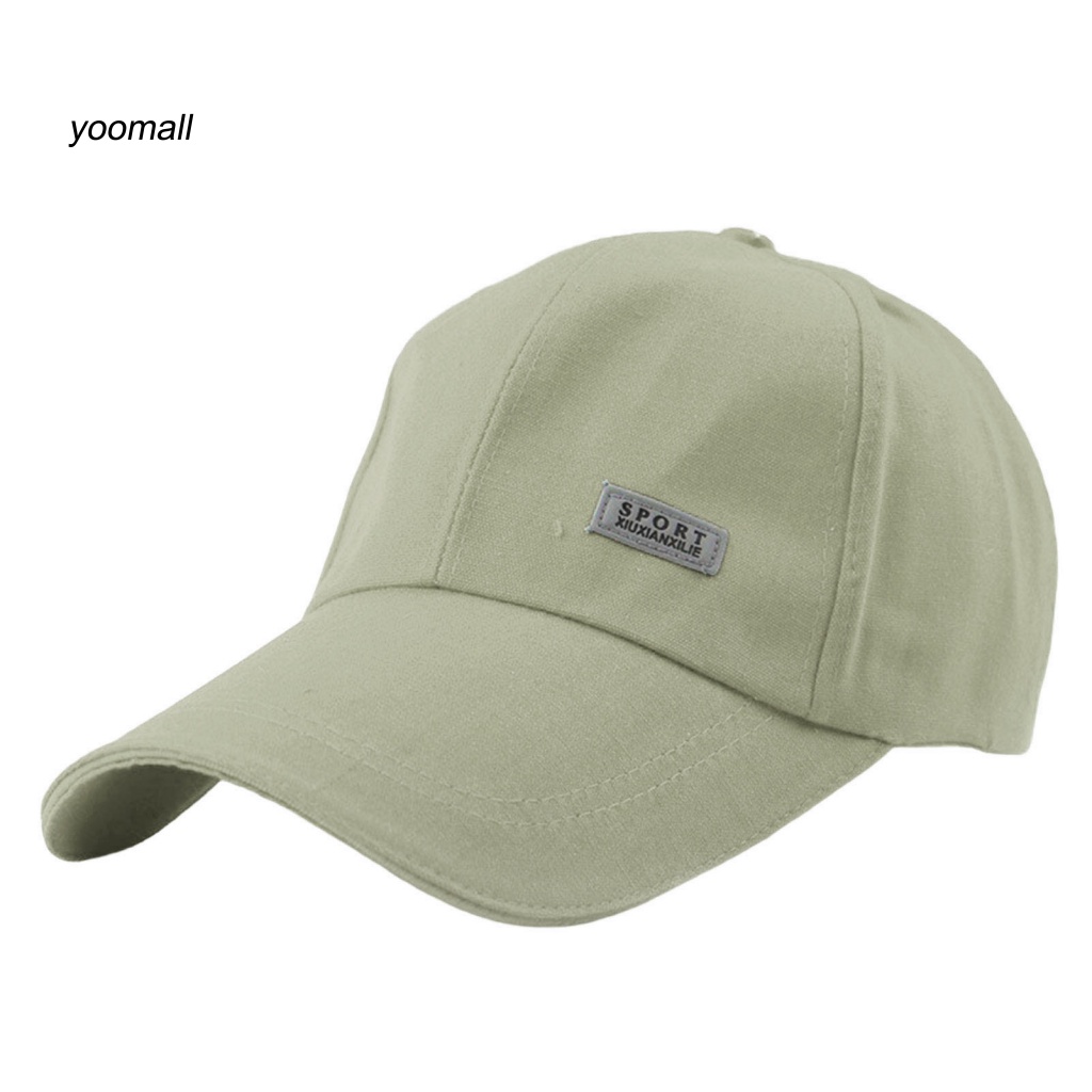 / Yo / Phụ Kiện Mũ Lưỡi Trai Thể Thao Chống Nắng Nhẹ Vành Mở Rộng Đơn Giản Hóa Trang