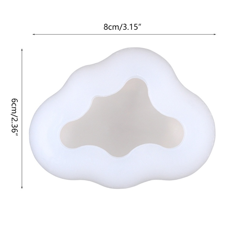 Khuôn Silicone Làm Bánh Tạo Hình Đám Mây 3D Độc Đáo Tiện Dụng