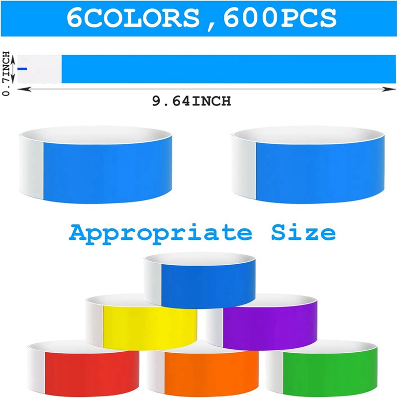 Set 600 Vòng Đeo Tay Tự Làm Có Thể Điều Chỉnh Kích Cỡ