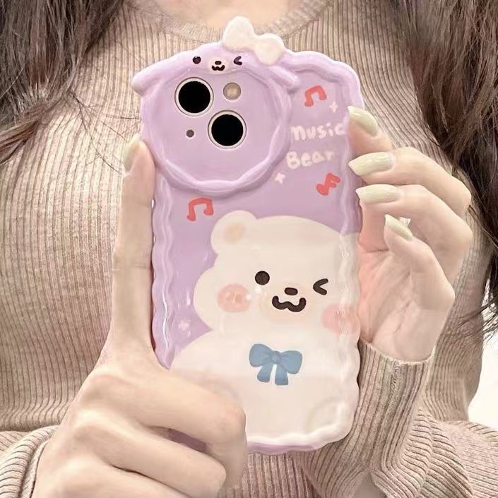 ✅Ốp Điện Thoại Mềm In Hình Thú Hoạt Hình Dễ Thương Cho iPhone 13 / 14 12 Pro Max 11 Xr