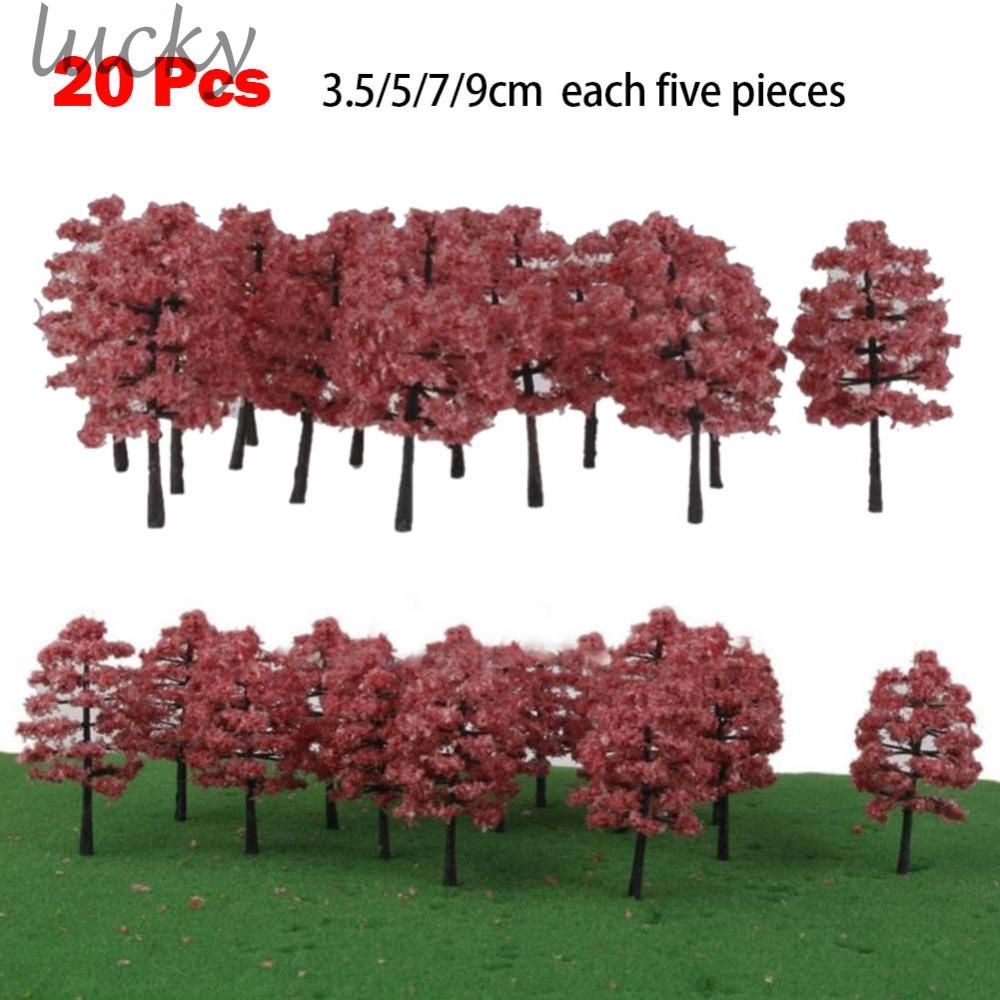 Set 20 Mô Hình Cây Nhựa Dùng Dạy Học Tâm Lý Ngoài Trời