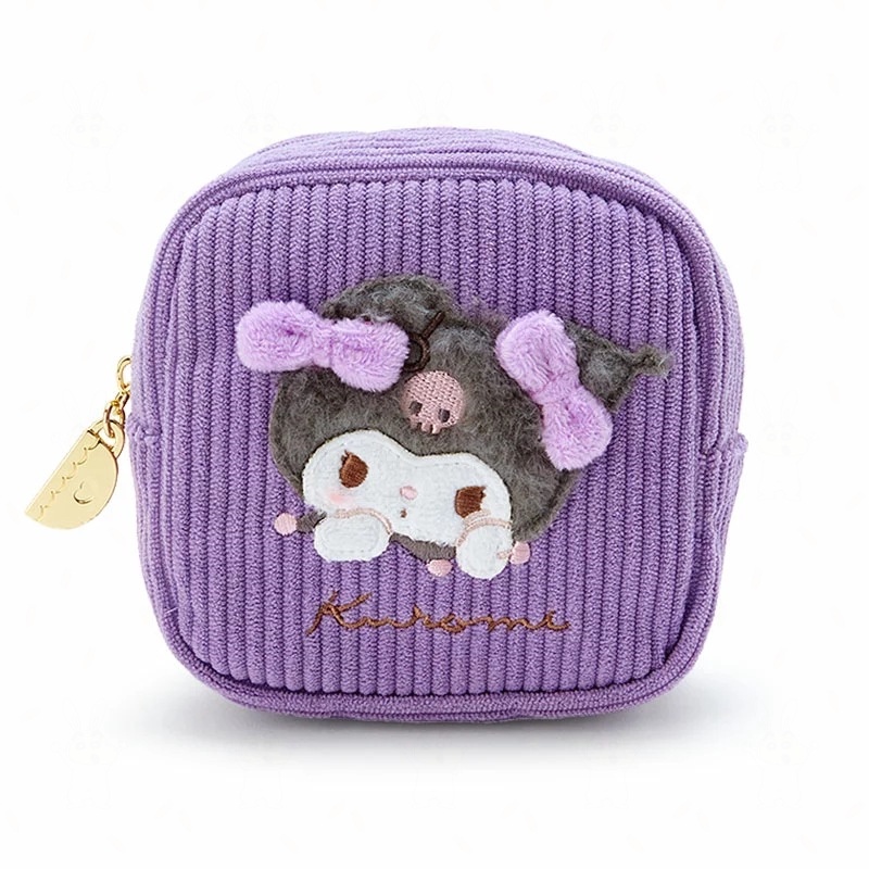 SANRIO Túi Đựng Mỹ Phẩm Mini Thêu Họa Tiết Cinnamoroll Kuromi Melody Thời Trang