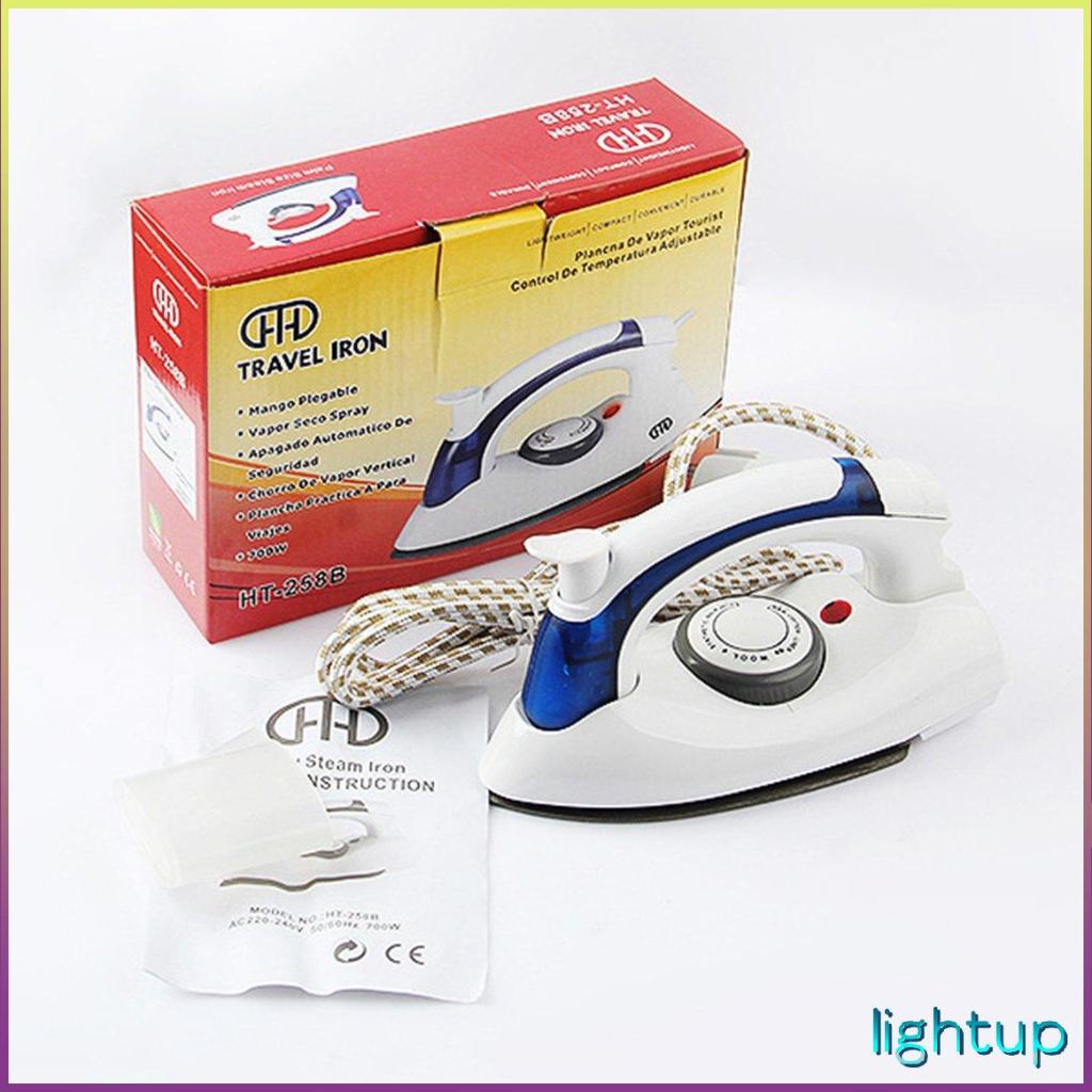 Bàn ủi hơi nước có tay cầm thể gập lại tại nhà với bàn đế 700W [K/3]