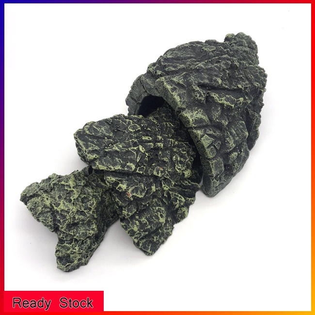 Bệ Đứng Bằng Nhựa Resin Trang Trí Bể Nuôi Rùa