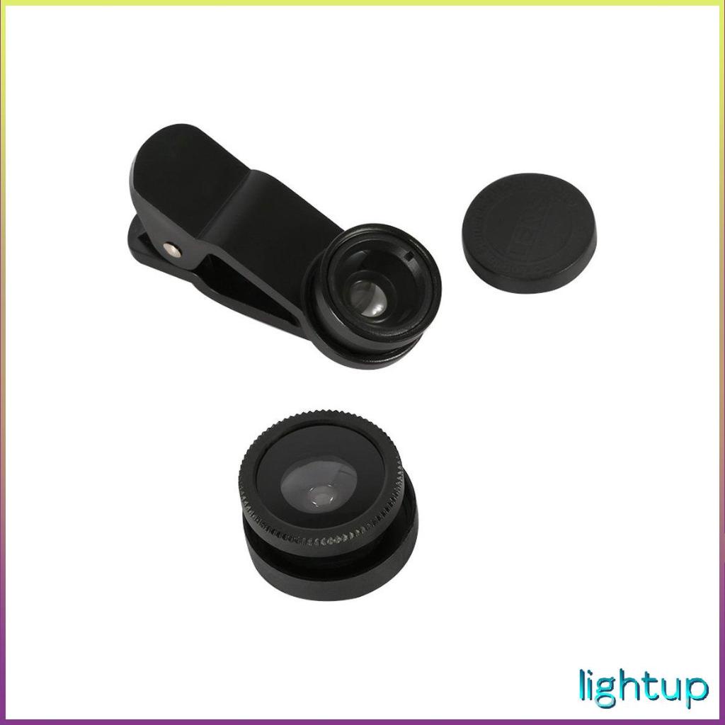 Bộ ống kính điện thoại Ống đa chức năng 3 trong 1 góc rộng Macro cho di động [K/10]