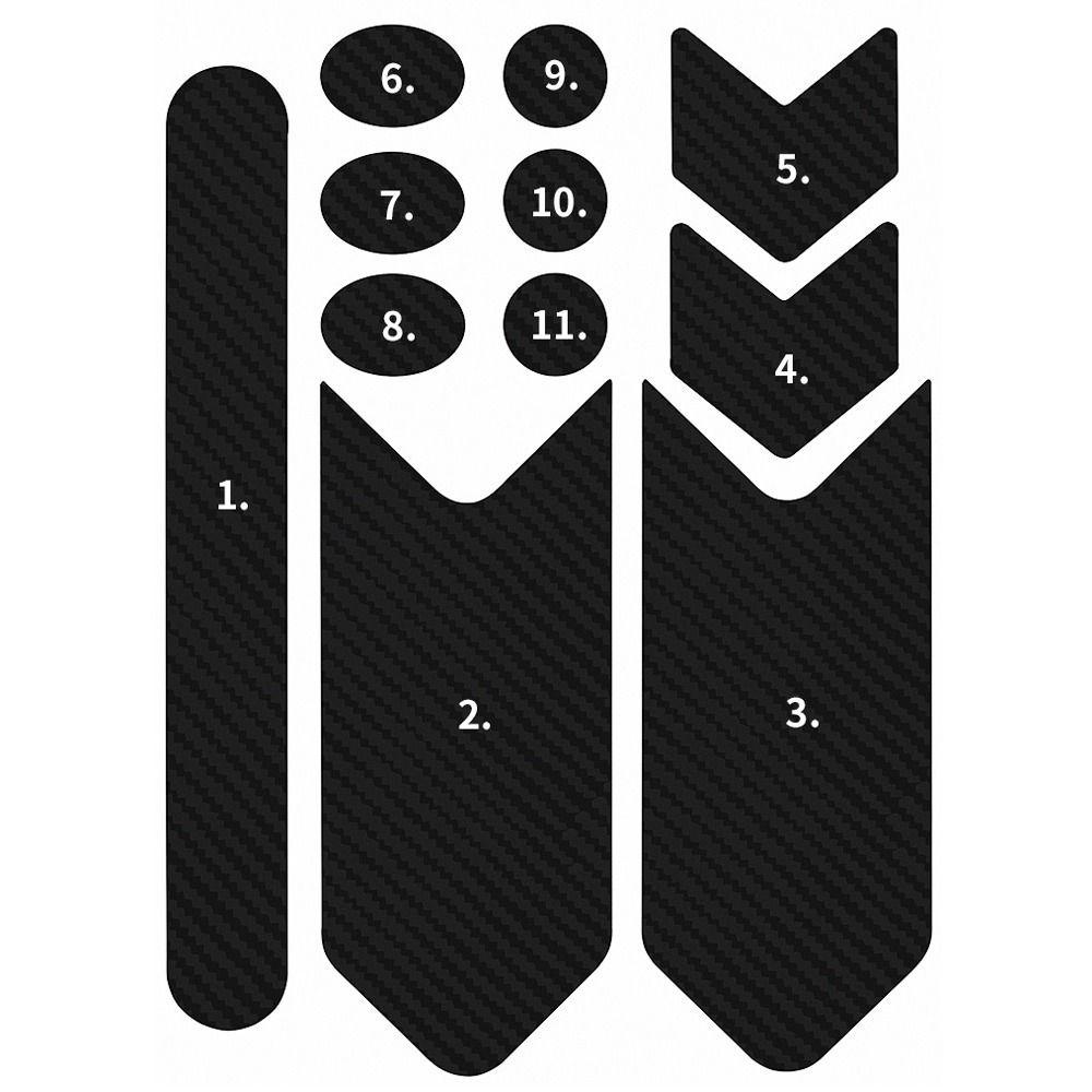 Miếng Dán Bảo Vệ Xe Đạp Leo Núi Chống Trượt Chống Thấm Nước Có 3 Màu