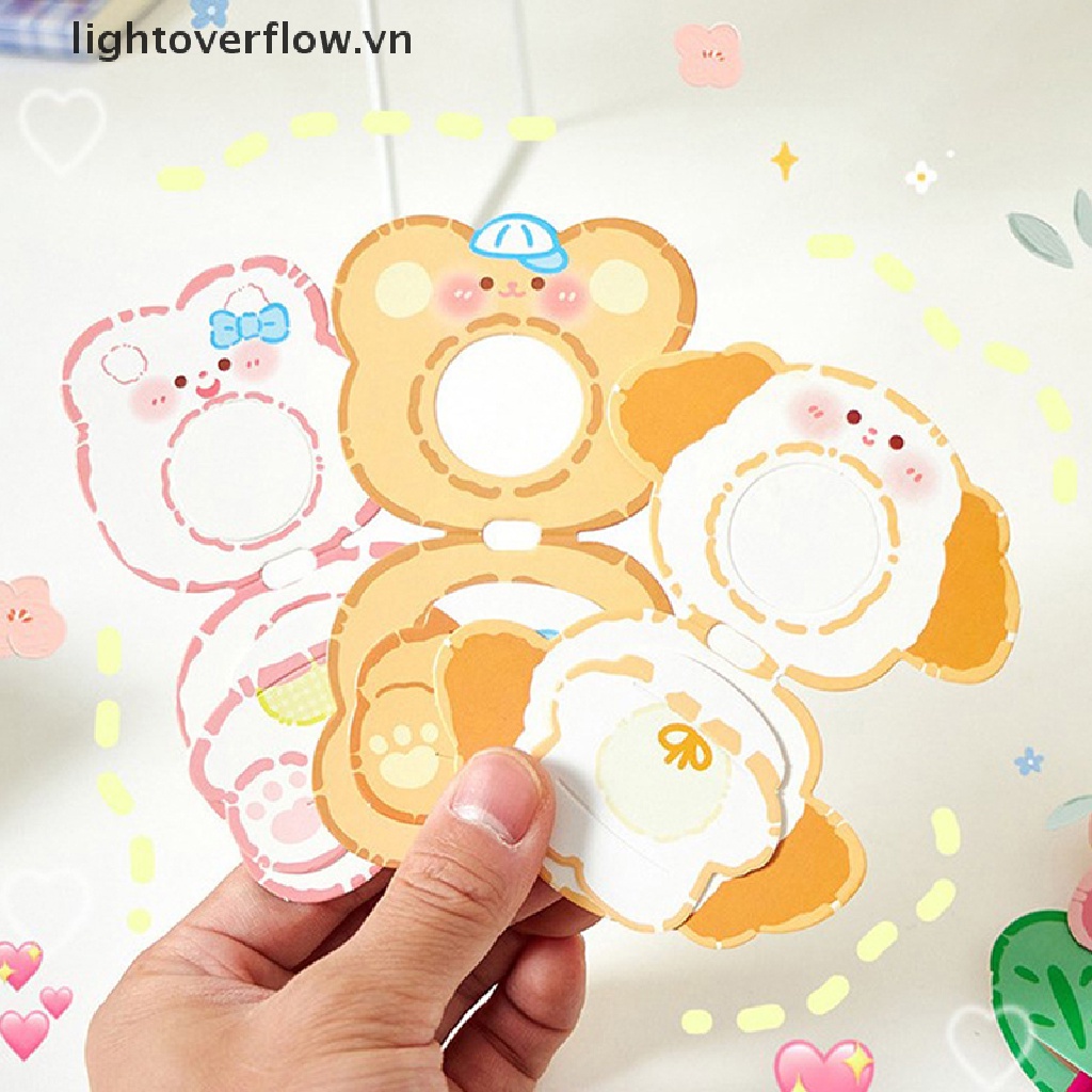 Bộ 10 Thẻ Kẹo Mút / Kẹo Mút / Gấu / Vịt Hình Động Vật Dễ Thương Dùng Trang Trí Tiệc