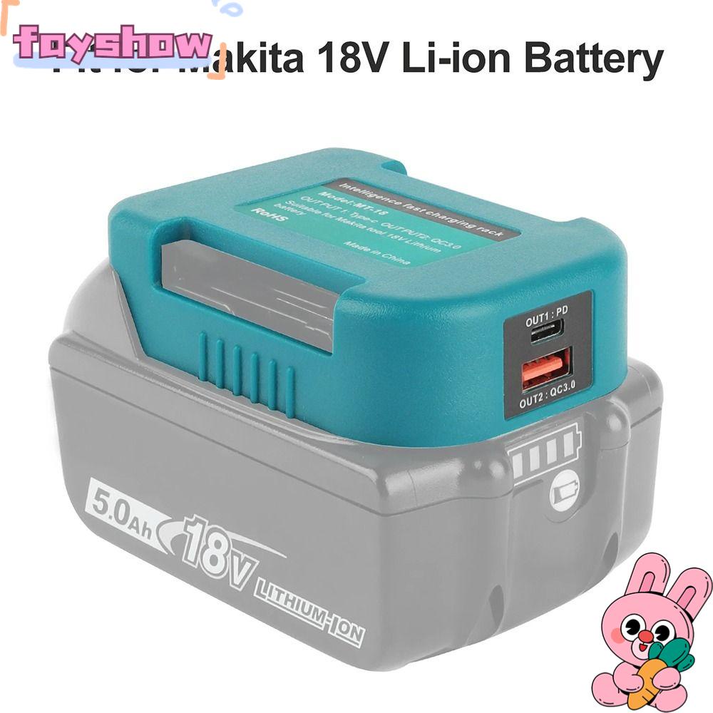 Bộ Sạc Nhanh USB Cho Điện Thoại Makita / Dewalt / Milwaukee