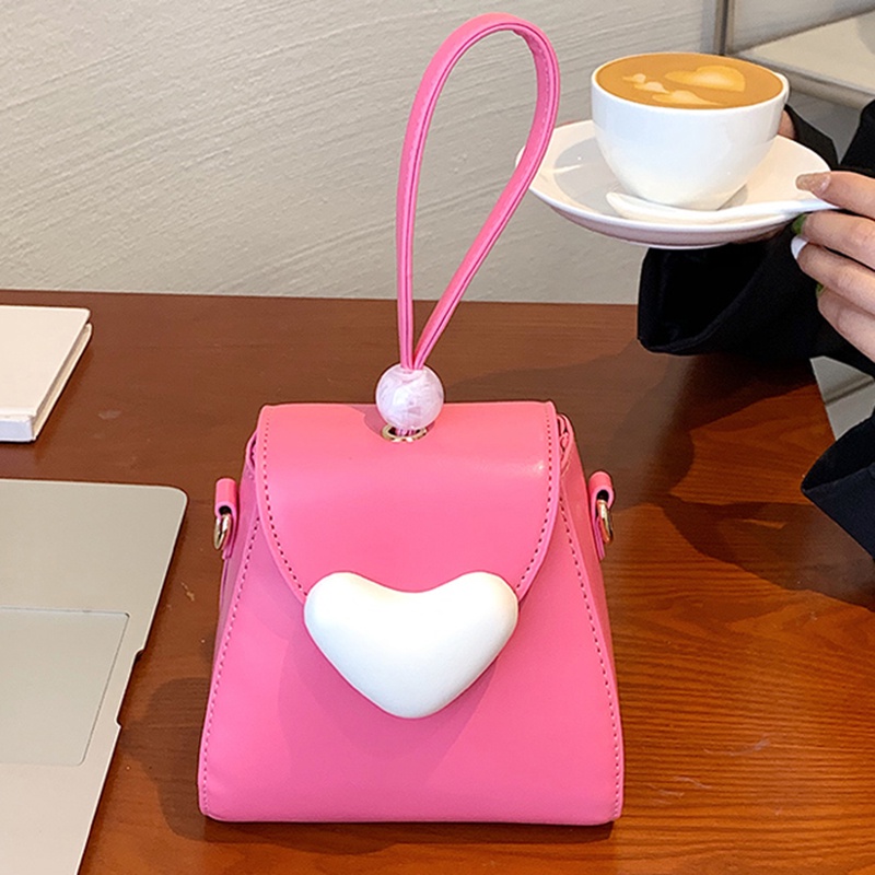 Túi Đeo Vai IELGY Khóa Trái Tim Thời Trang Cho Nữ