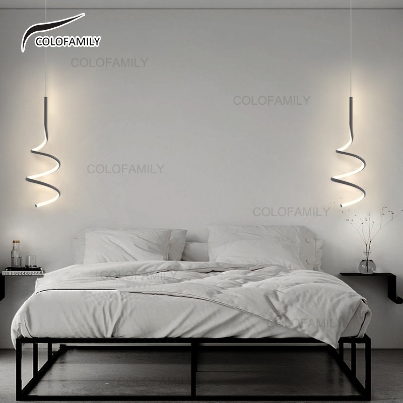 Đèn Led Treo Trần Nhà AC96 Phong Cách Bắc Âu Hiện Đại Dành Cho Trang Trí Phòng Khách / Phòng Ngủ / Hành Lang