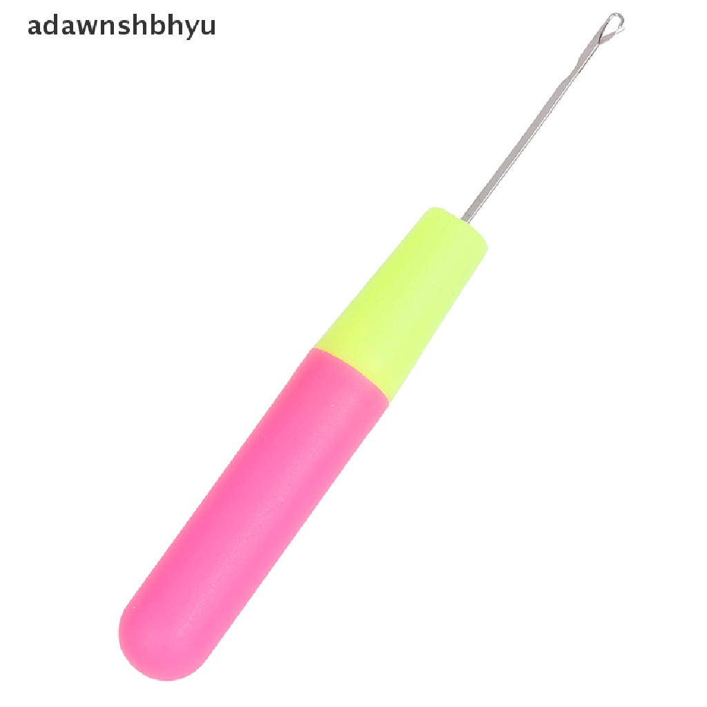 adawnshbhyu 5pcs/Set Plastic Crochet  Braiding Latch Hook Weaving Hair Craft VN
