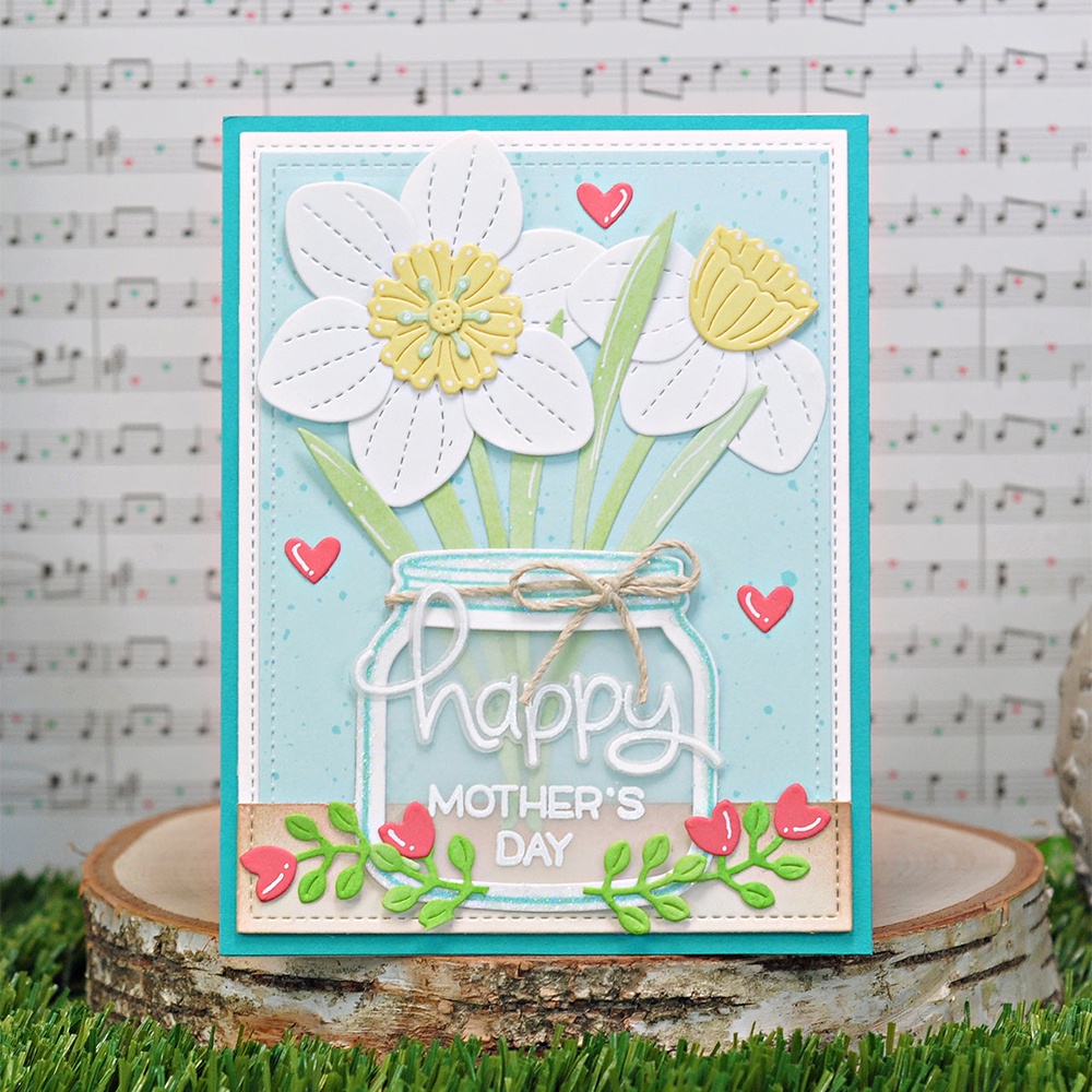 Khuôn Thép Carbon Cắt Hình Trang Trí Thiệp / Giấy Nghệ Thuật Thẻ