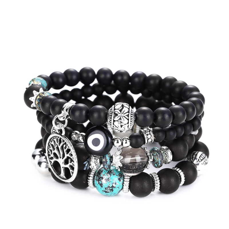 Vòng Tay Chuỗi Hạt Nhiều Lớp Thời Trang Ngọt Ngào Cho Nữ