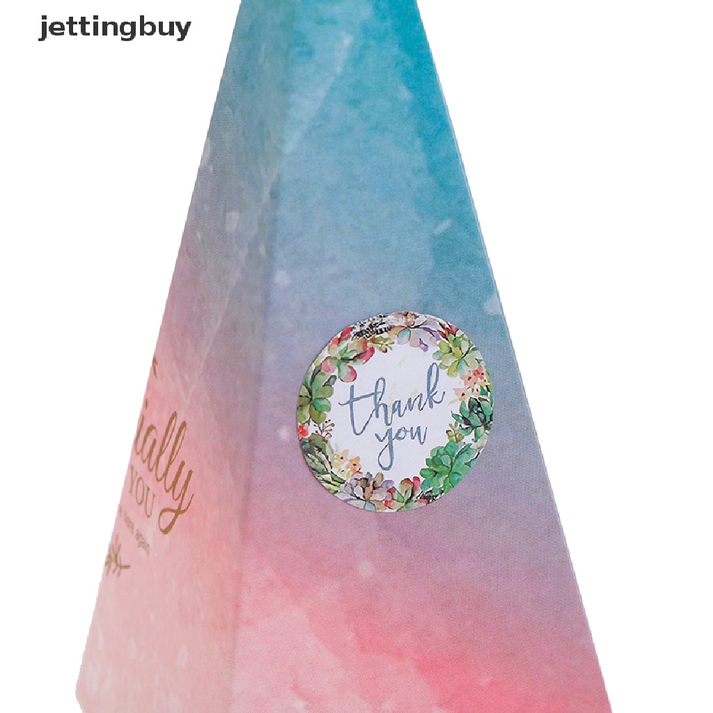 Bộ 500 Miếng Dán In Chữ Thank You Dùng Trang Trí Sổ Tay Tiệc Cưới