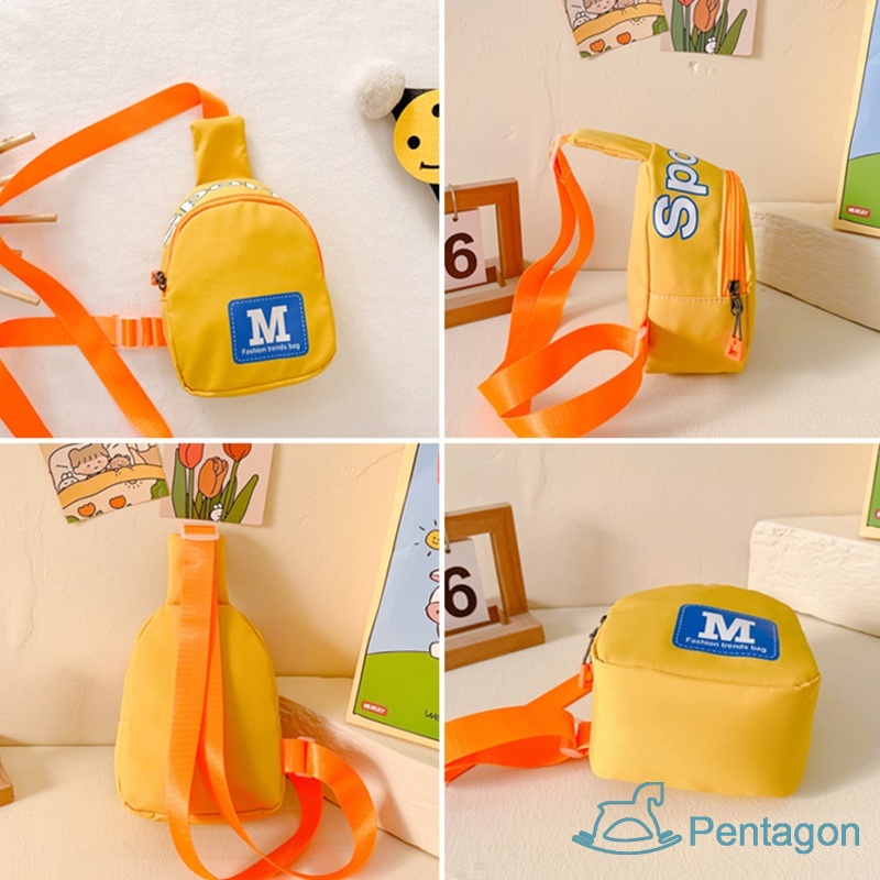 Túi Đeo Chéo In Chữ Thời Trang Hàn Quốc Cho Bé