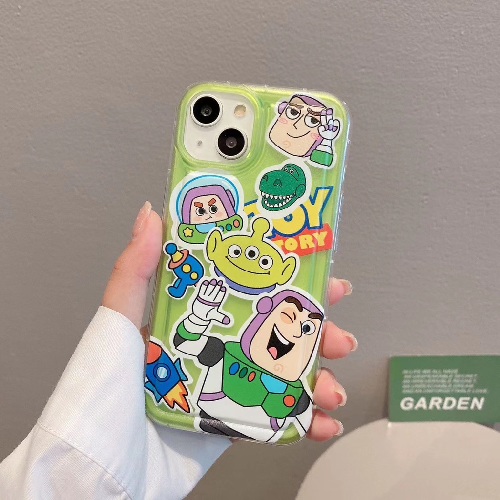 Ốp Điện Thoại Silicon TPU Mềm Trong Suốt Họa Tiết Dễ Thương Chống Sốc Cho IPhone 14 13 12 11 Pro XS Max X XR 7 8 Plus