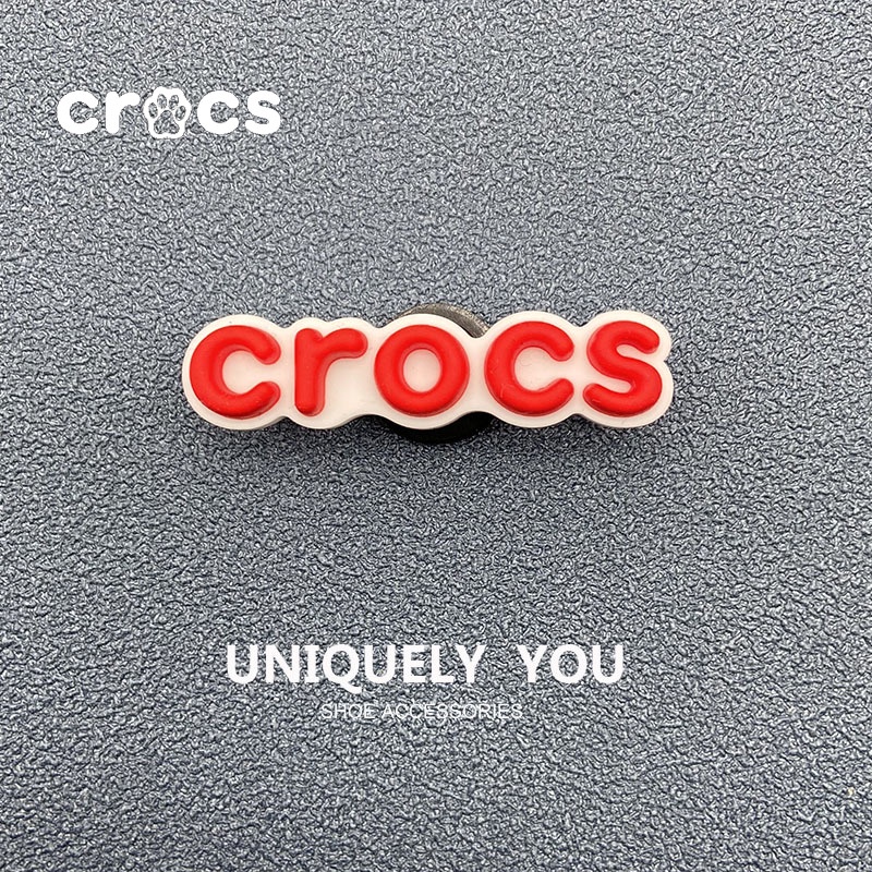 CROCS Logo Chữ Cái Tiếng Anh jibbitz Trang Trí Trên Cùng