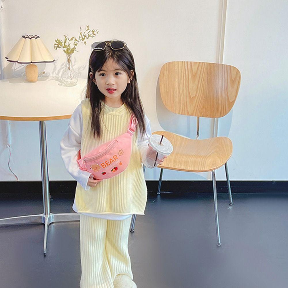 Túi Đeo Chéo Ngực / Hông Họa Tiết Hoạt Hình Phong Cách Retro Thời Trang Xuân Hè