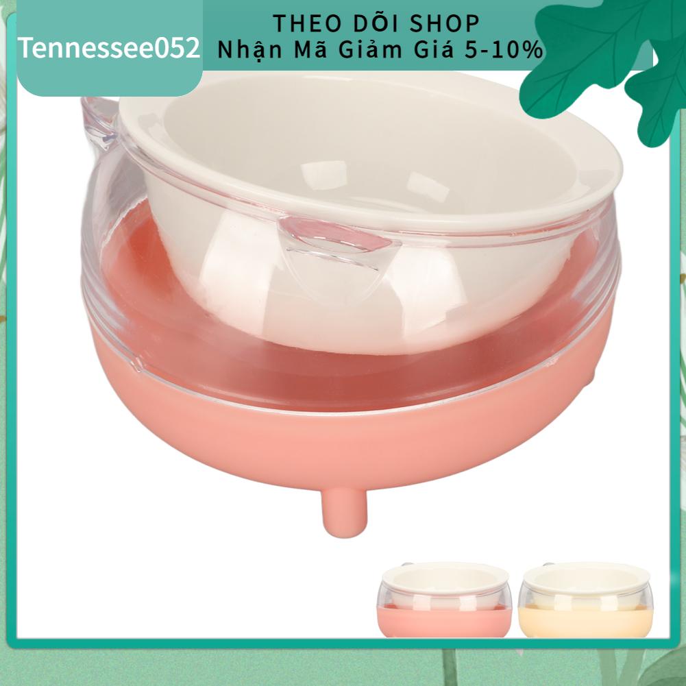 Tennessee052 Bát Cát Chống Trượt Máy Rửa Chén An Toàn Cho Lò Vi Sóng Đĩa Nuôi Thú Cưng Bằng Gốm Với Giá Đỡ Nghiêng Nước Thực Phẩm
