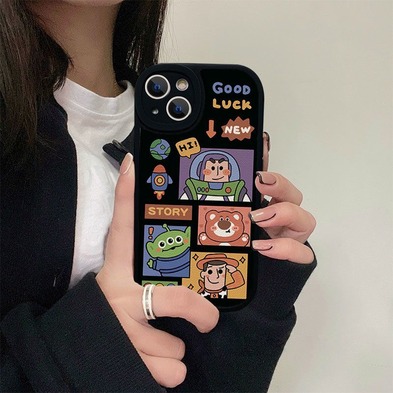 ✅Ốp Điện Thoại Mềm Họa Tiết Toy Story Dễ Thương Cho iPhone11 / 12 / 13promax x xr 7 / 8plus6 Se2In Ya6
