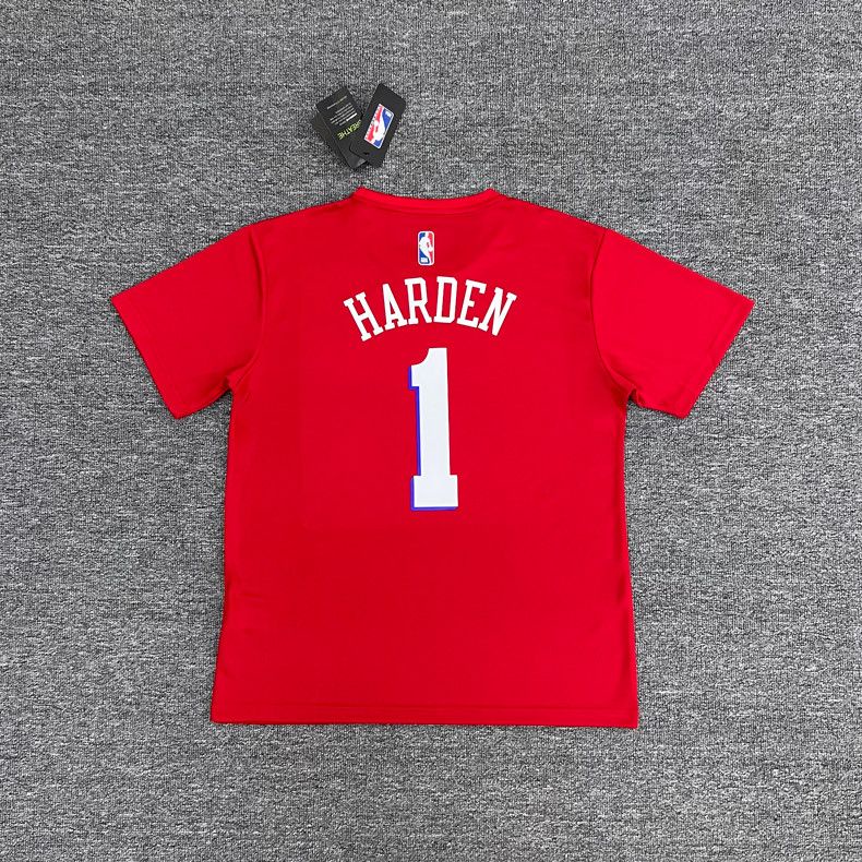 Áo Thun Bóng Rổ Tay Ngắn In Số 76 Người Chất Liệu Nhanh Khô Cao Cấp