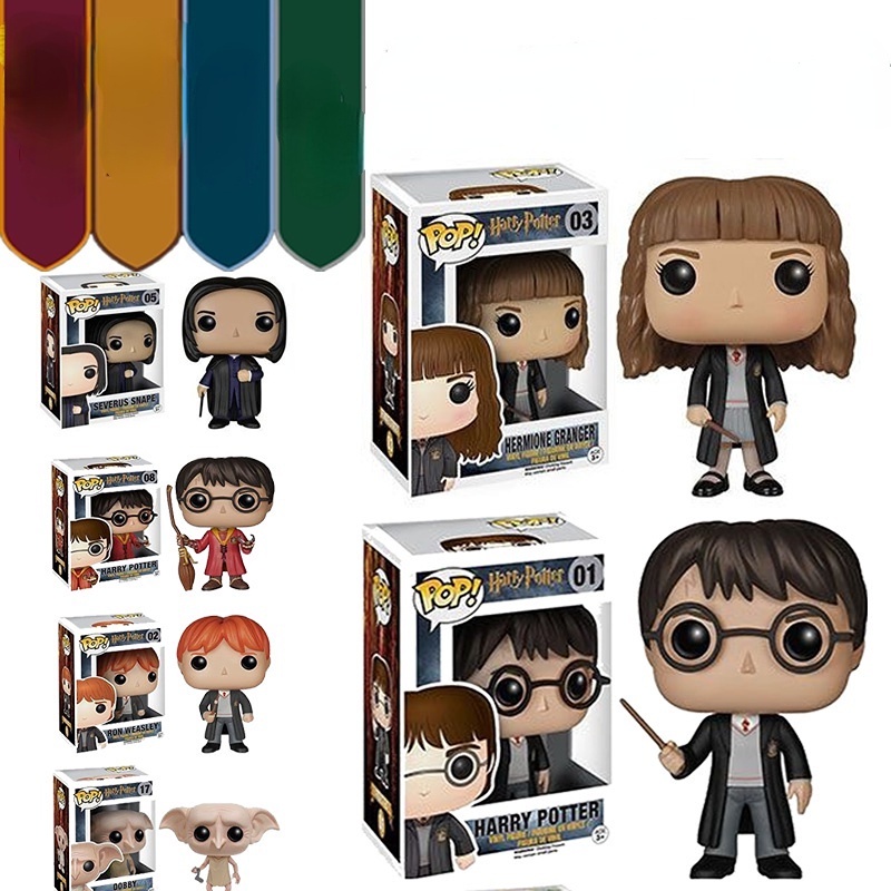 Funko Pop Mô Hình Nhân Vật Trong Phim Harry Potter / Lunagood / Hermione / Ron Weasley / Dobby / Snape