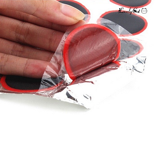 Set 48 Miếng Cao Su Vá Bánh Xe Đạp Kích Thước 25mm