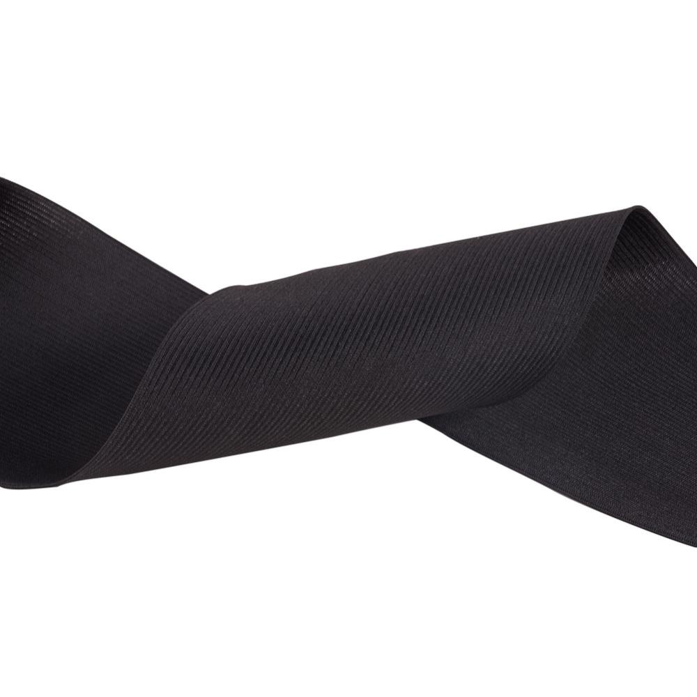 Cuộn Dây Thun Bản Rộng 100mm Dài 5M / 5.5 Yards Màu Đen Co Giãn Tốt Chuyên Dụng May Vá Quần Áo