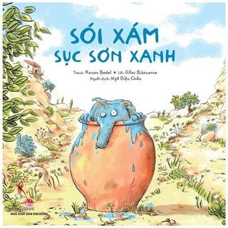Sách sói xám sục sơn xanh