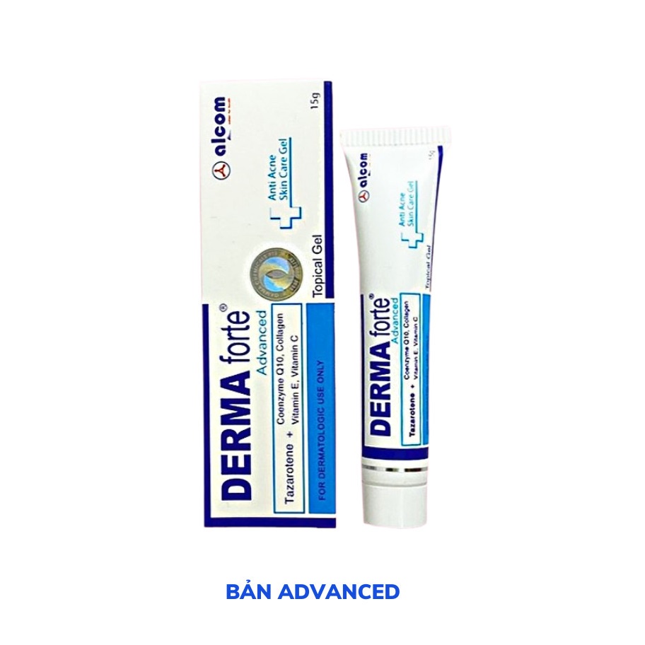 Gel Giảm Mụn, Thâm Sẹo Và Dưỡng Da Gamma DERMA FORTE Gel 15g