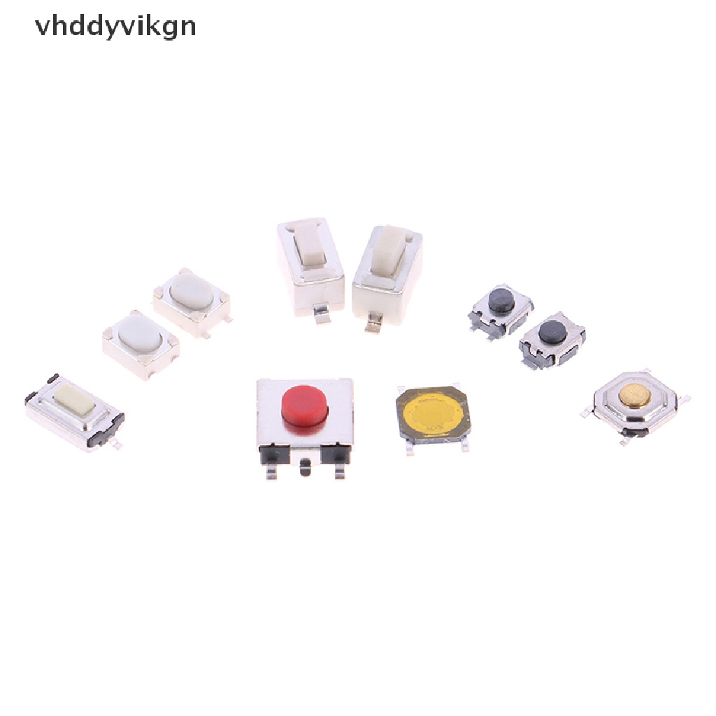 Set 250 Công Tắc Nút Bấm 10 Loại Chuyên Dụng Cho Xe Hơi