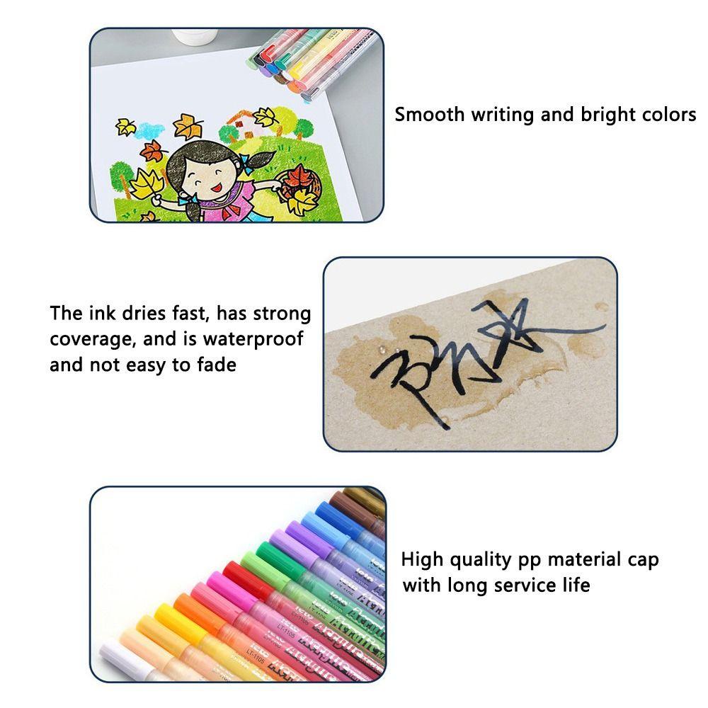 Bộ 12 Cây Bút Vẽ 12 Màu Chất Lượng Cao