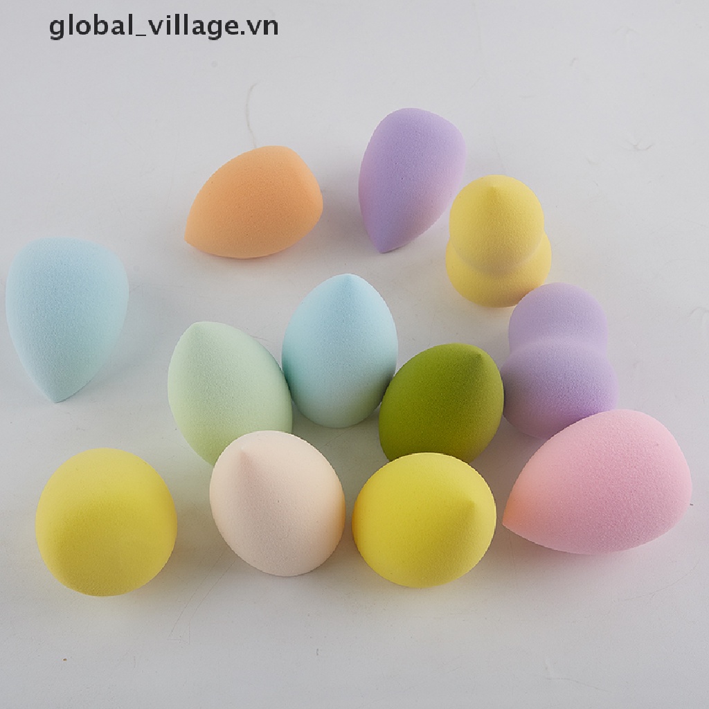 Mút Trang Điểm Hình Giọt Nước Mềm Mại Đầy Màu Sắc
