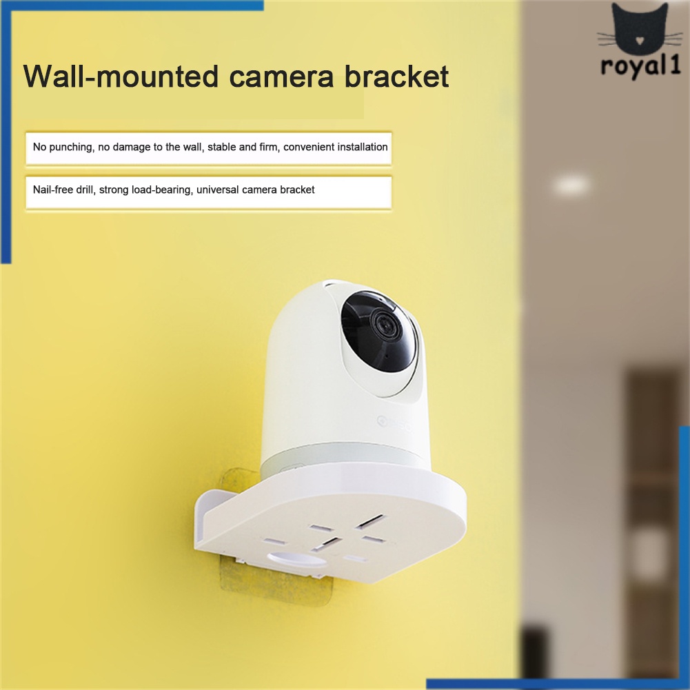 Giá Đỡ Camera Cctv Không Khoan Giá Đỡ Máy Chiếu Không Đinh Giá Treo Tường Không Để Lại Dấu Vết Hộp Đựng Tự Dính Cho Phòng Tắm Phòng Khách Royal1.vn