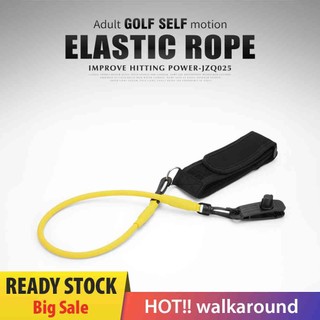 PGM Golf Swing Elastic Rope Adjustable Hitting Force Trainer Golf Training Aids