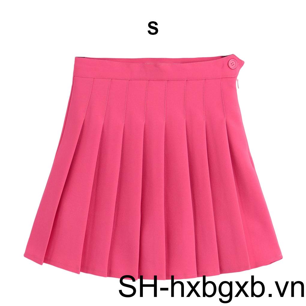 Chân Váy Chữ A Xếp Ly Thời Trang Nữ Tính