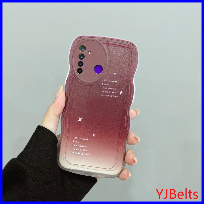 Ốp lưng Realme 5 ốp lưng Realme 5i ốp lưng Realme 5S ốp lưng Realme C3 ốp lưng Realme 6i Ốp Điện Thoại tpu Màu Gradient Thời Trang Cho Realme 5 Realme 5i Realme 5S Realme C3 Realme 6i JBDK