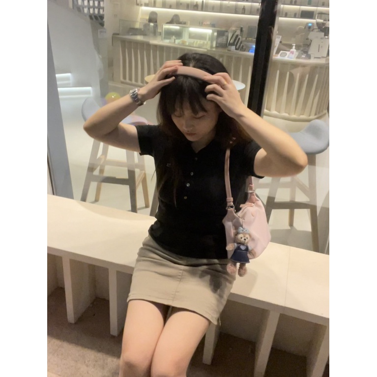 Yunfan Túi Đeo Vai Bằng Vải Nylon Siêu Nhẹ Thời Trang Dành Cho Nữ