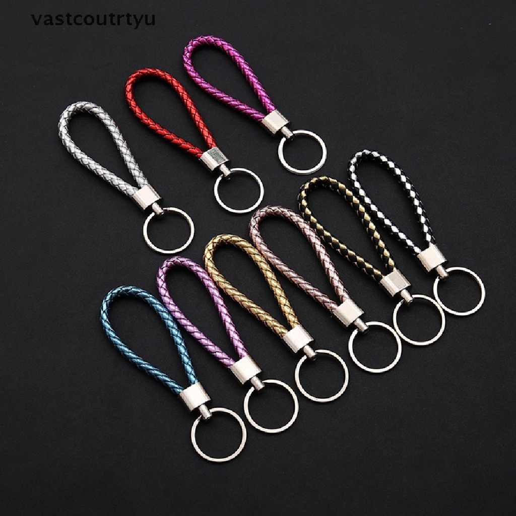 Móc Khóa Dây Da Handmade Xinh Xắn