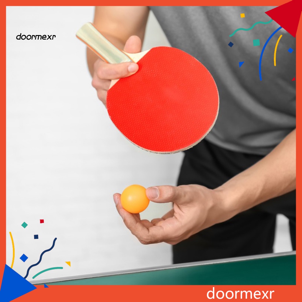 DOO 1 Set Reusable Ping-Pong Balls Toy for Children Children Beginner Ping-Pong Racket with Balls Set Fine Texture