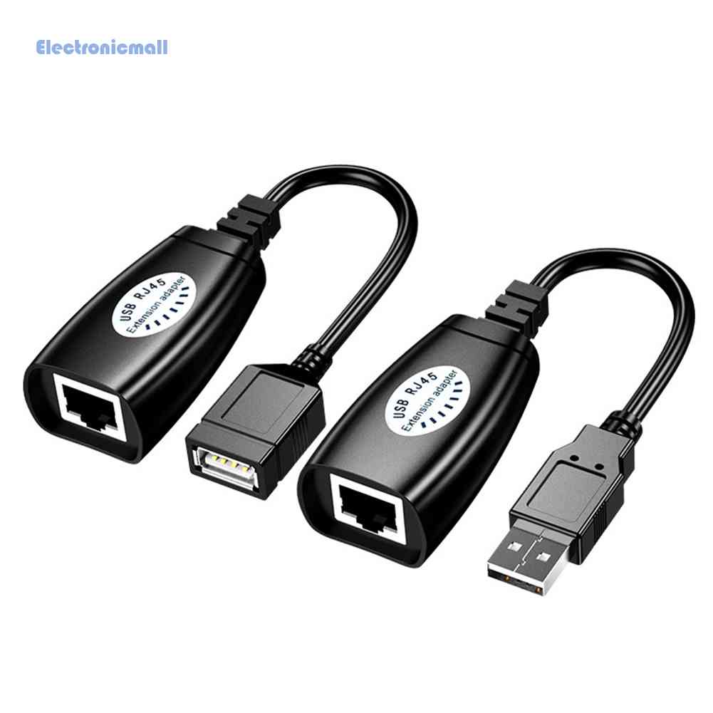 Dây Cáp Nối Khuếch Đại Tín Hiệu Mạng LAN Cổng USB Sang RJ45 HW-RJ11 Mall01.vn