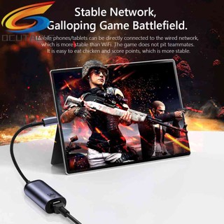 100Mbps Drive-free USB Type-C to RJ45 Desktop Ethernet Network Adapter Wire