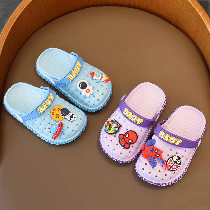 Bololo Giày Đế Mềm Chống Trượt Hoạ Tiết Hoạt Hình Cho Bé