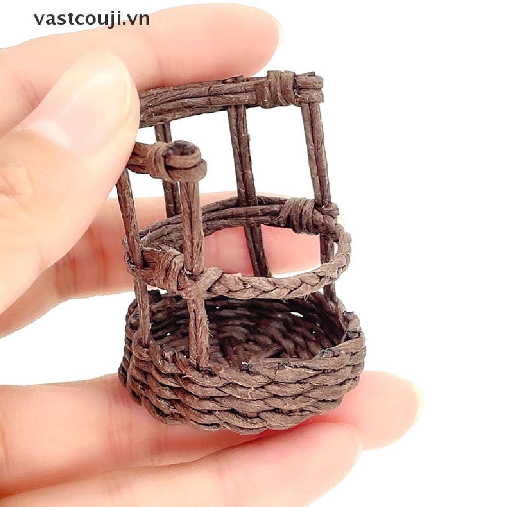 Mô Hình Rổ Bánh Mì Tỉ Lệ 1: 12 Trang Trí Nhà Búp Bê