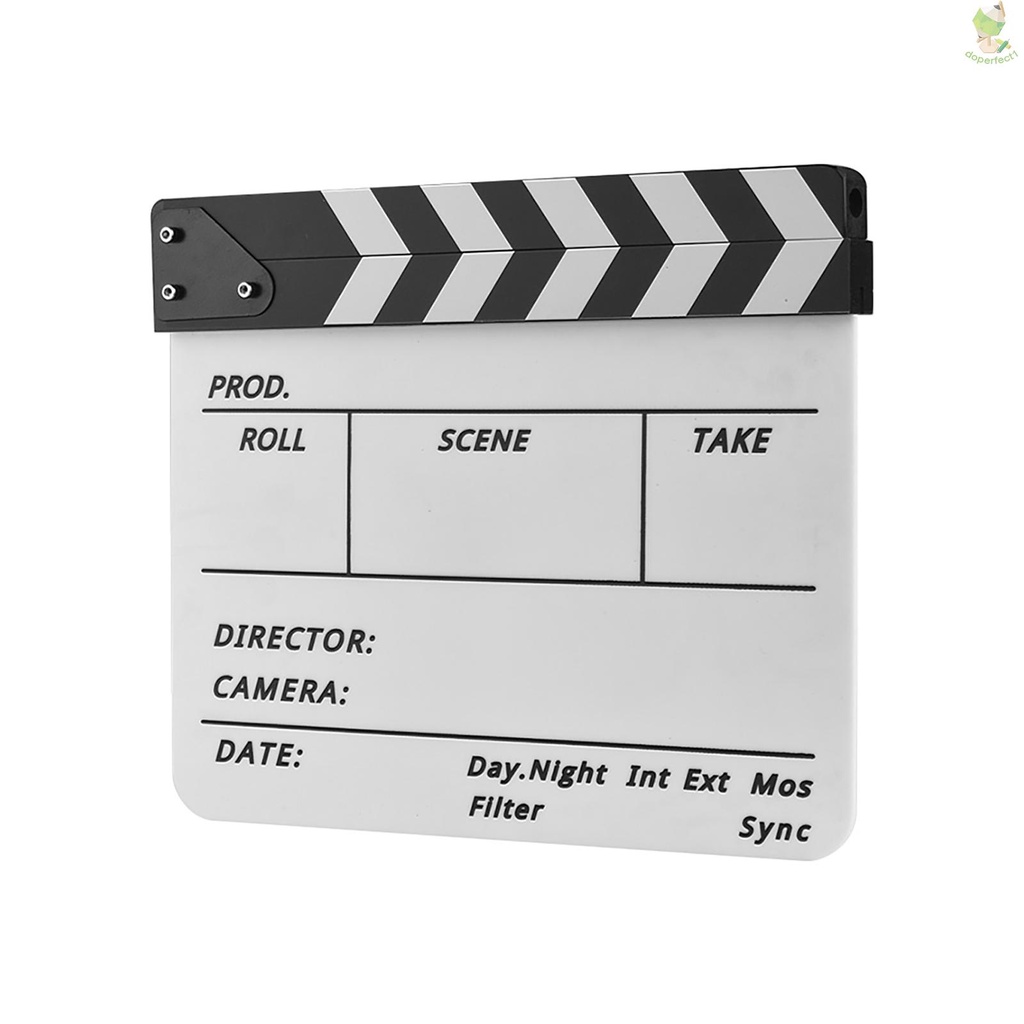 Bảng Clapboard Khô Chuyên Dụng Cho Đạo Cụ Quay Phim Chuyên Nghiệp Kèm Bút Đánh Dấu Era VN A3.16