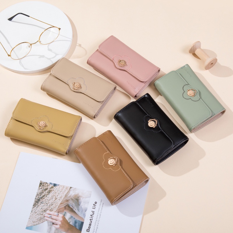 Ví Gấp Ba Thời Trang Xinh Xắn Dành Cho Nữ