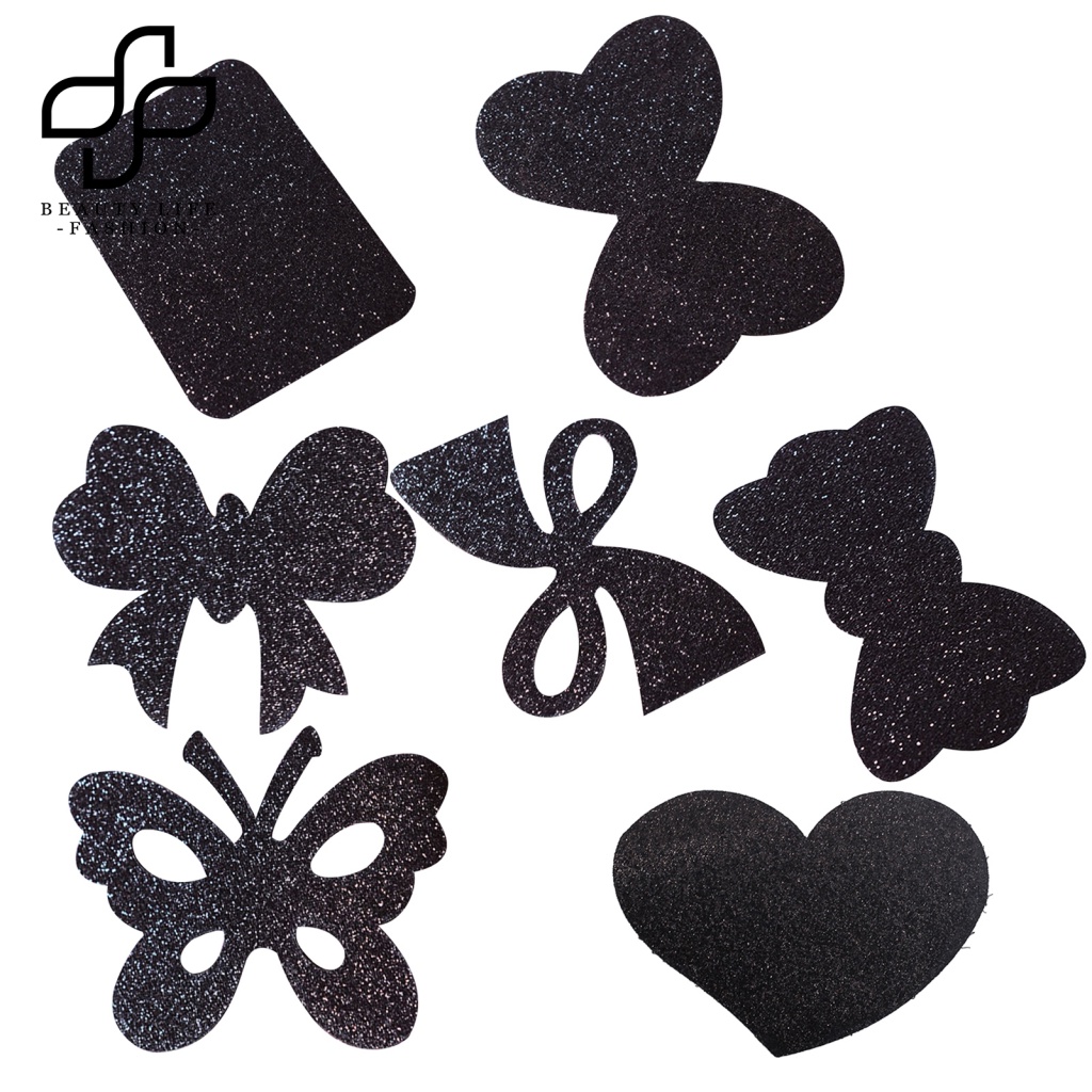 Bộ 5 Kẹp Tóc Hình Nơ / Trái Tim / Hoa Xinh Xắn Thời Trang Cho Nữ